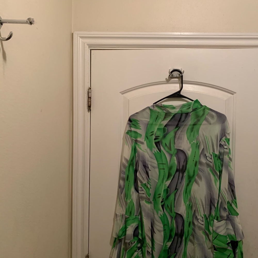Bodysuit shirt with ruffles